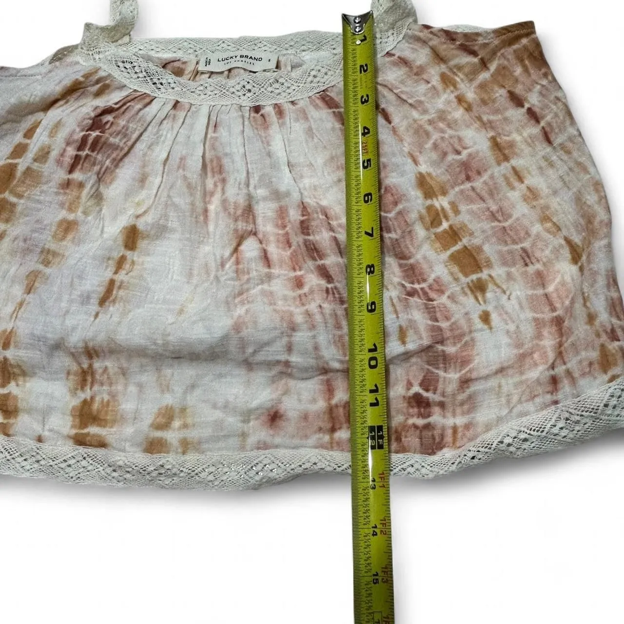 Lucky Brand Cami Top with Lace Trims - Image 7