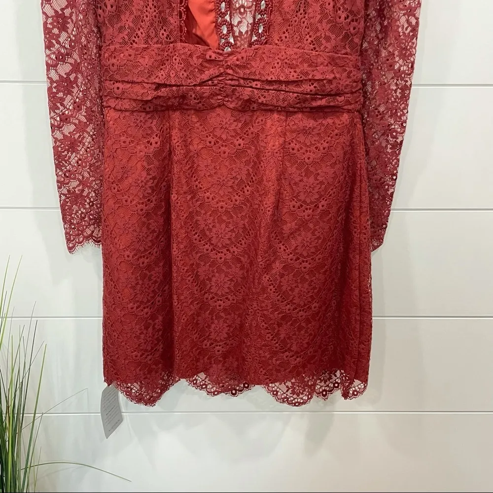 Revolve NWT Saylor Celia Dress in Russet Size S - Image 10