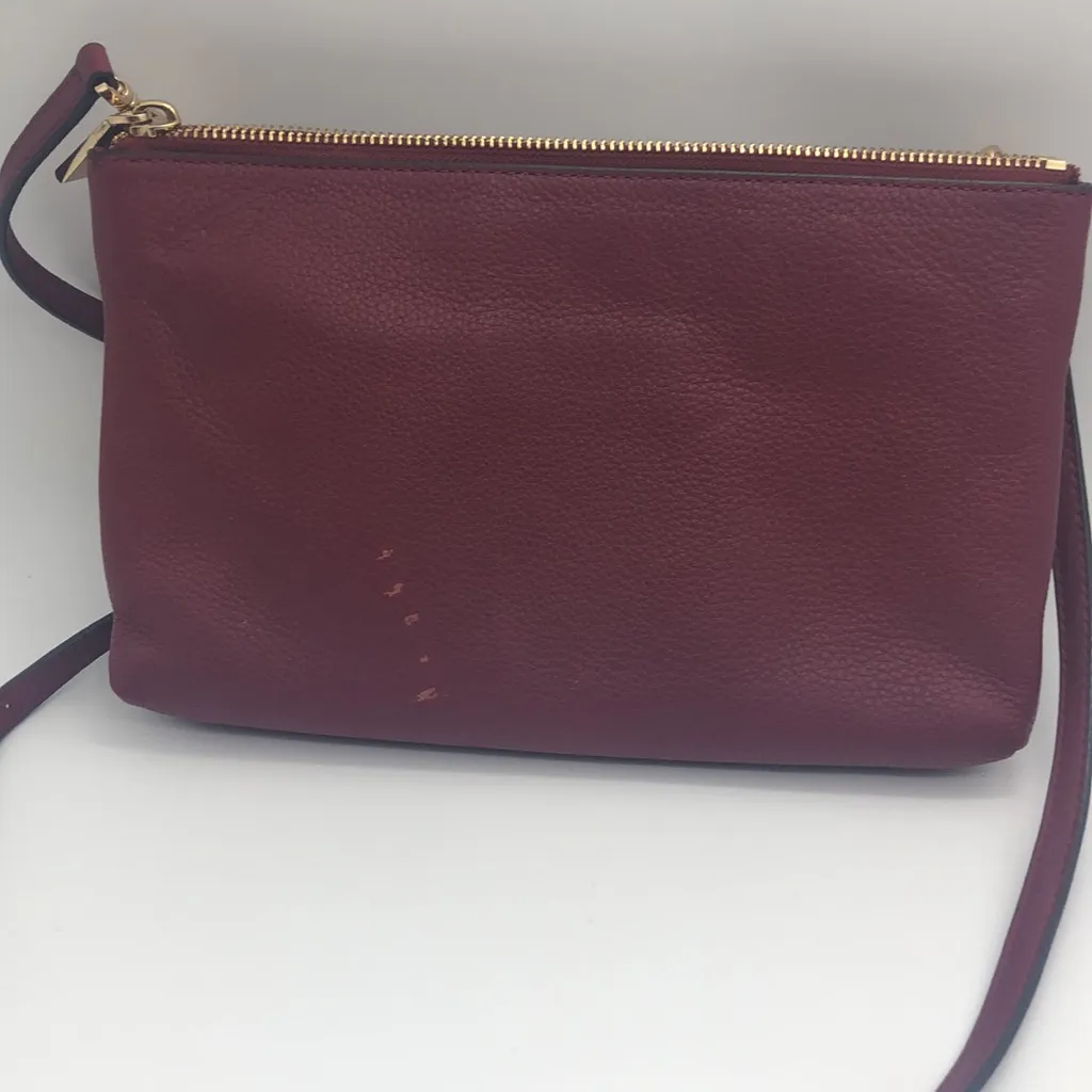 Michael Kors Burgundy Crossbody Bag - Image 4