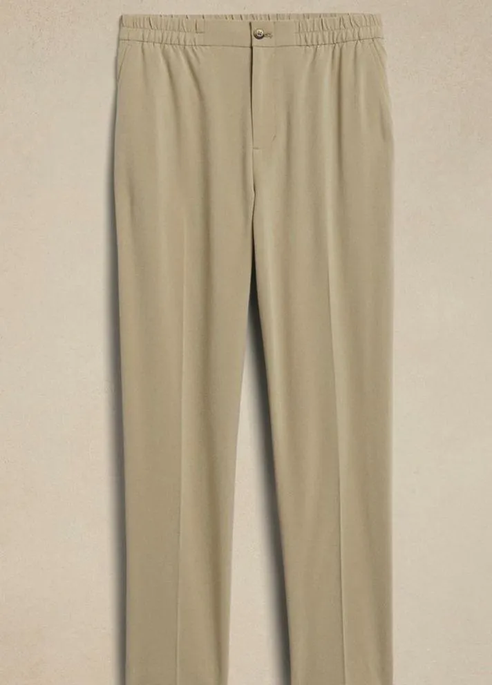 Banana Republic  Airstretch Taper Pant-Maverick Tan. NWOT - Image 4