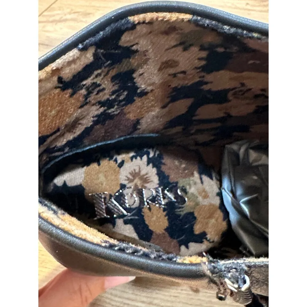 Korks Women's Destiny Black Boots Size 10 NWOT Man Made Upper Chic Flattering - Image 15