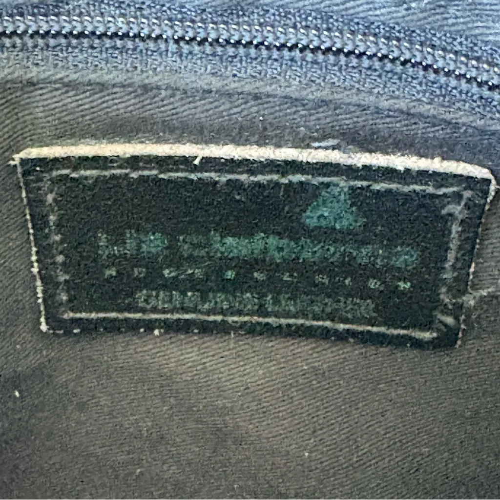 Liz Claiborne Genuine Leather Crossbody Bag Brown Shoulder Bag 8”x7.5” Very Good - Image 6