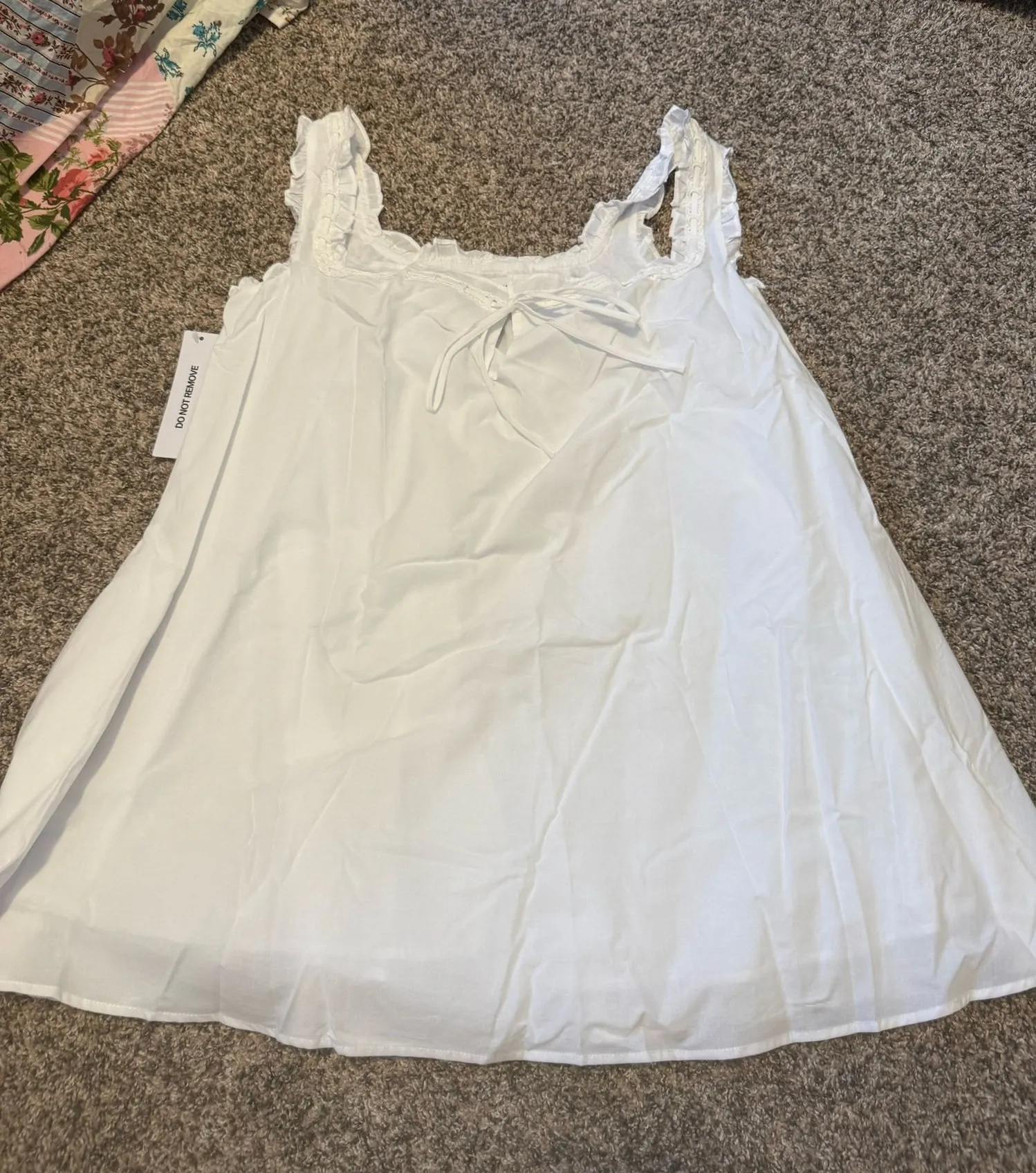 Princess Polly Babydoll Dress White Size 0 - $35 (49% Off Retail) New With Tags - From Aubrey Princess Polly Babydoll Dress White Size 0 - $35 (49% Off Retail) New With Tags - From Aubrey