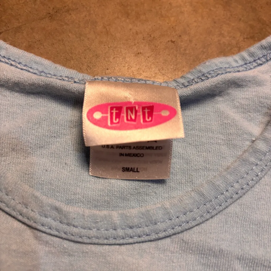 TNT Betty Bop T Shirt Womens Small Blue It’s All About Me Vintage Y2K Shirt - Image 4