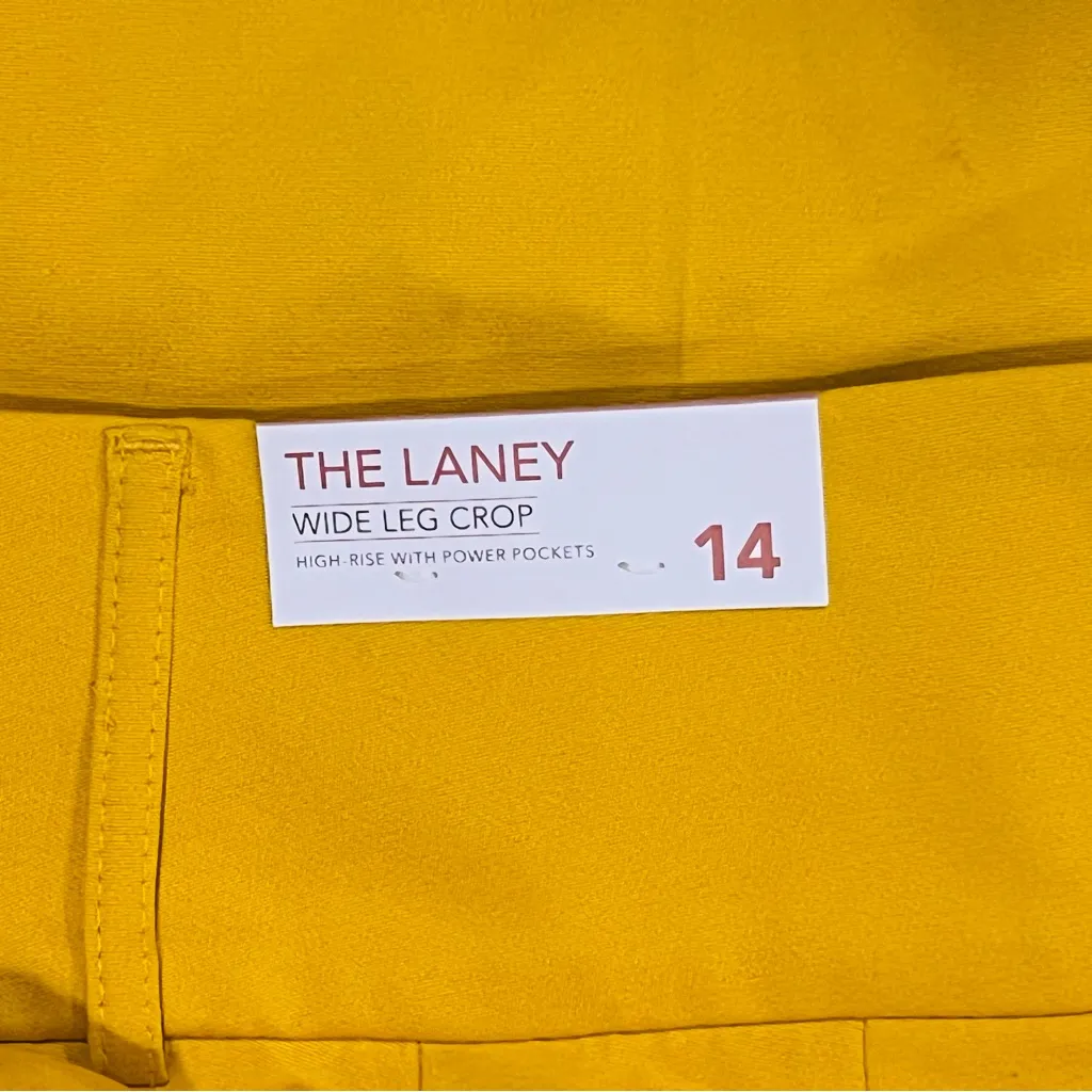 Lane Bryant Laney Wide Leg Crop Pants - Image 7