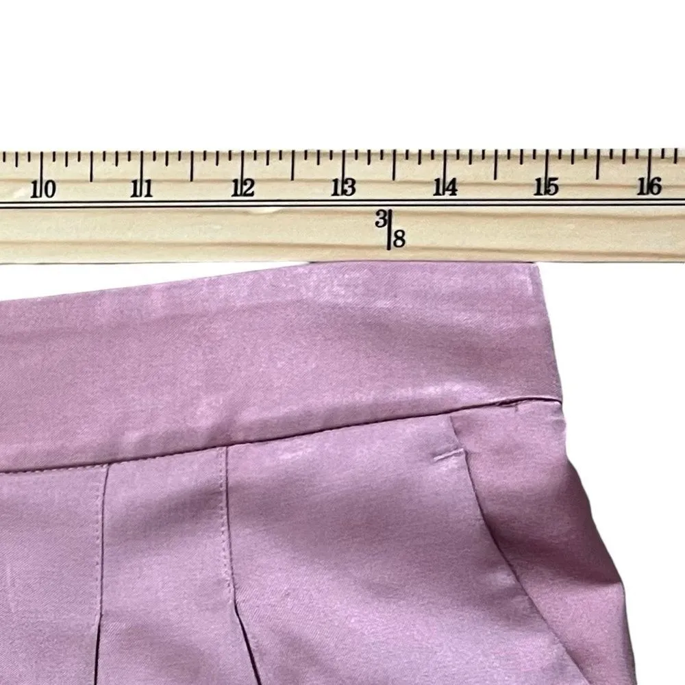 A.L.C.  Pink Skinny Leg Pants High Rise Cropped Size 2 Clean Girl Retro 70's - Image 12