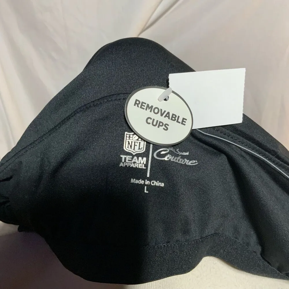 NWT NFL Minnesota Vikings Halter Top All Sport Couture Large - Image 4