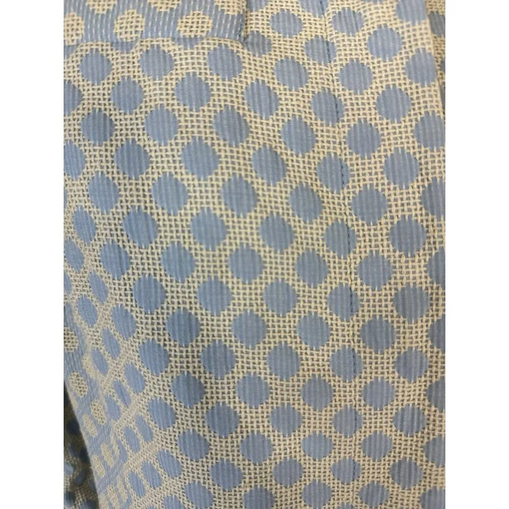 Brooks Brothers Blazer Blue/ Cream Diamond design size 12 - Image 5