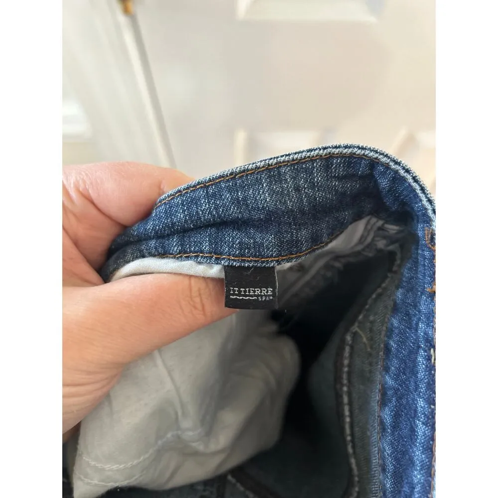 Vintage Y2K Dolce & Gabbana Straight Leg Dark Wash Jeans - Image 7