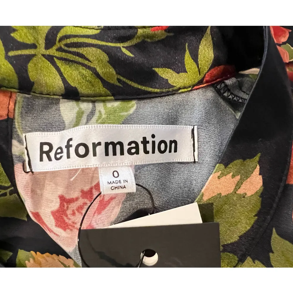 NWT Reformation Julius Silk Dress (0) - Image 6