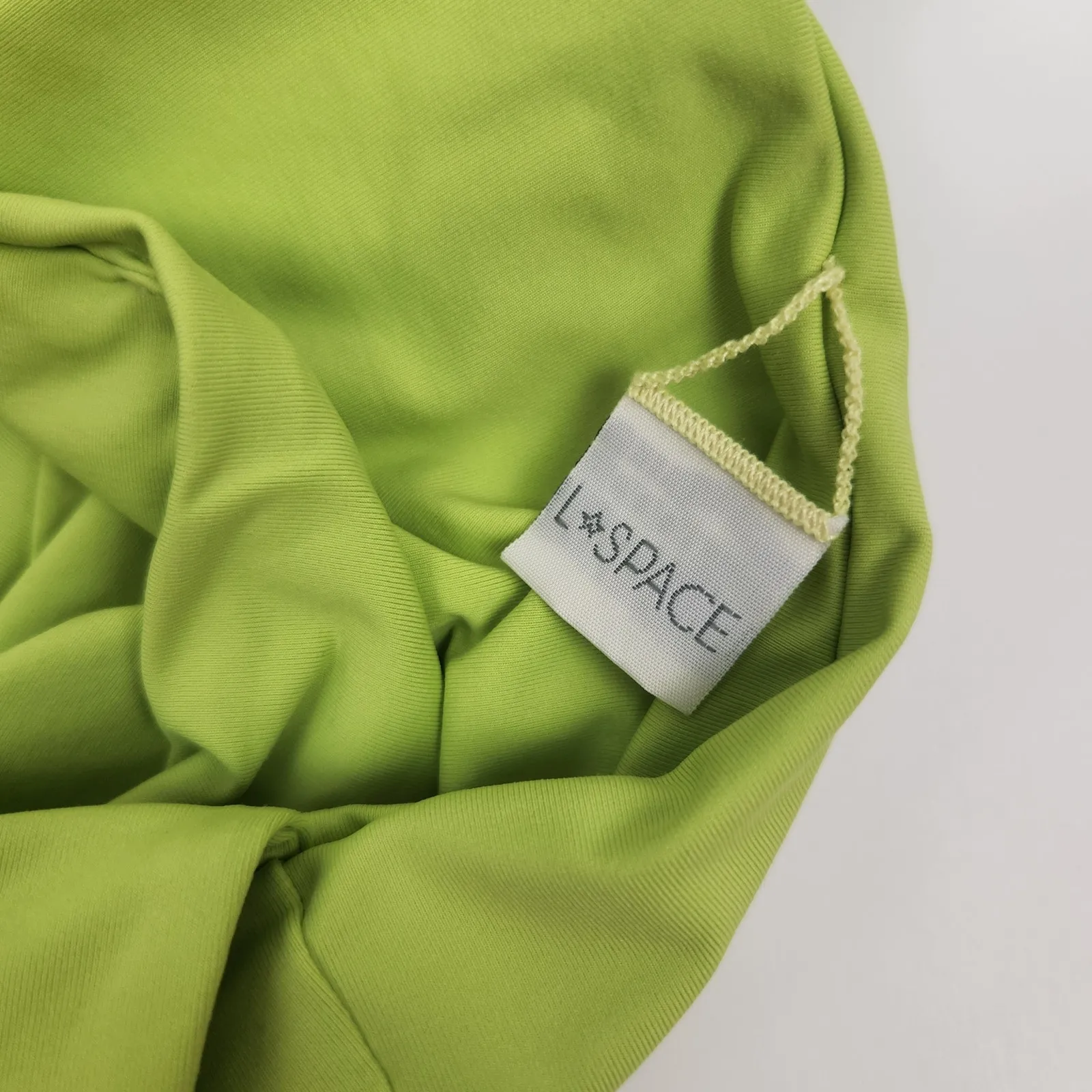 L*Space Parker Bikini Top in Green Size XS - Image 3