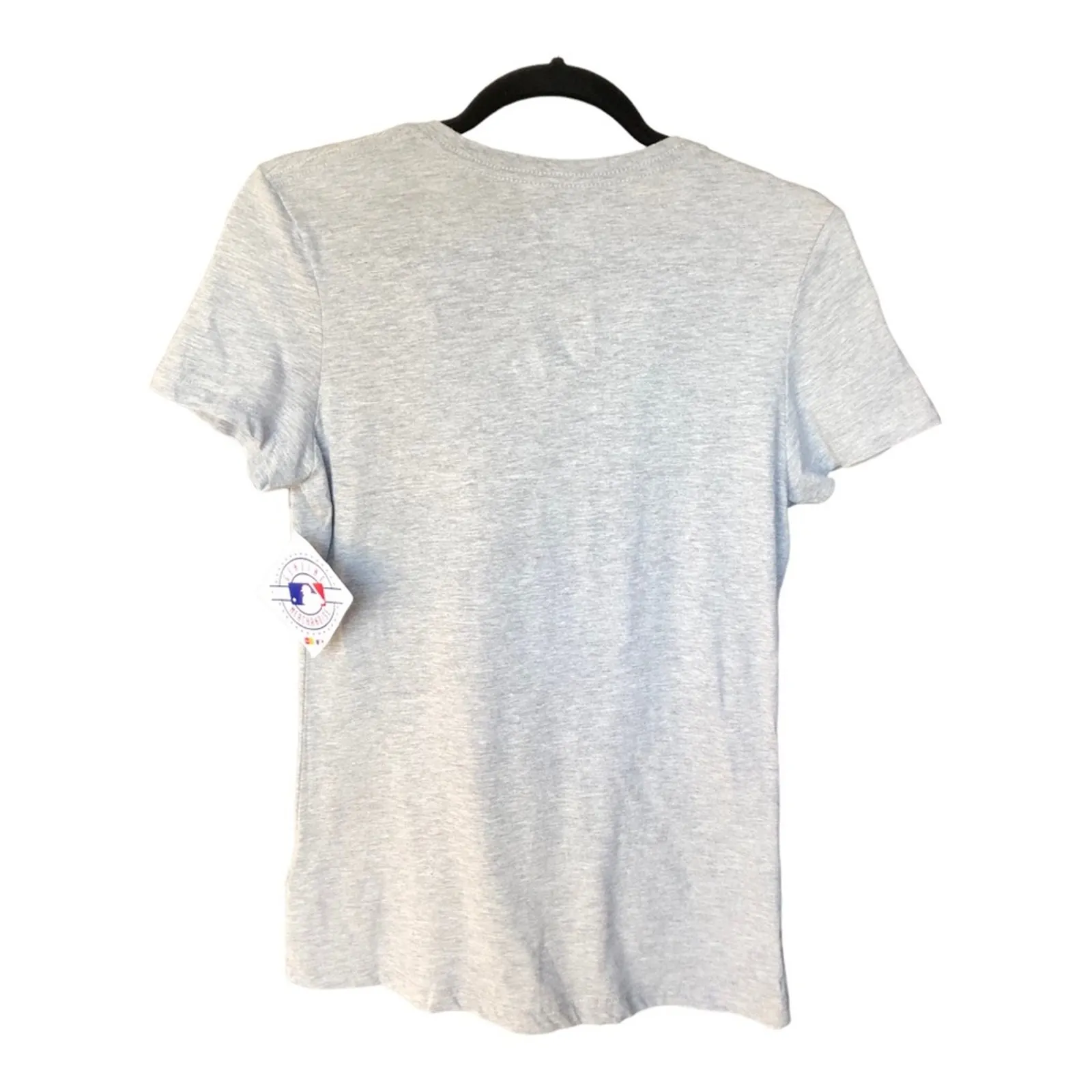 Majestic NWT 2017 Houston Astros World Series Graphic Tee V-Neck, Medium - Image 11