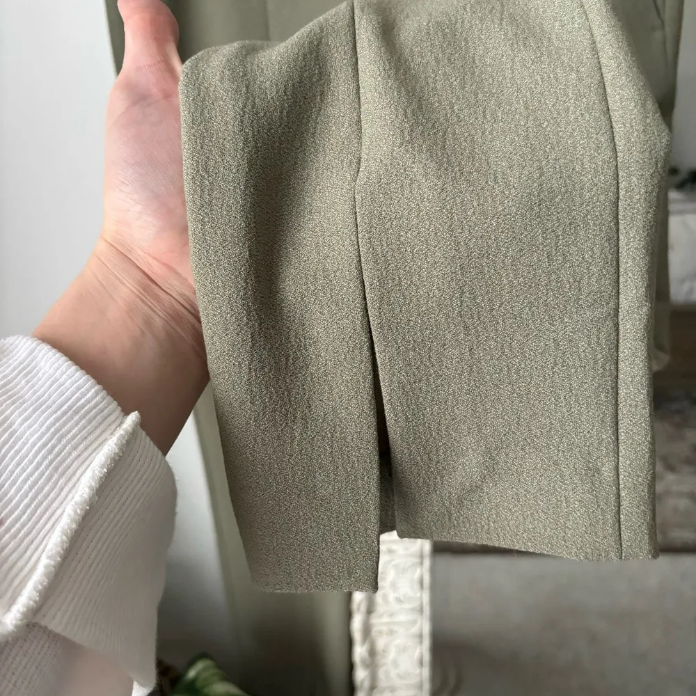 Zara Tapered Leg Split Ankle Dress Pant - Image 4