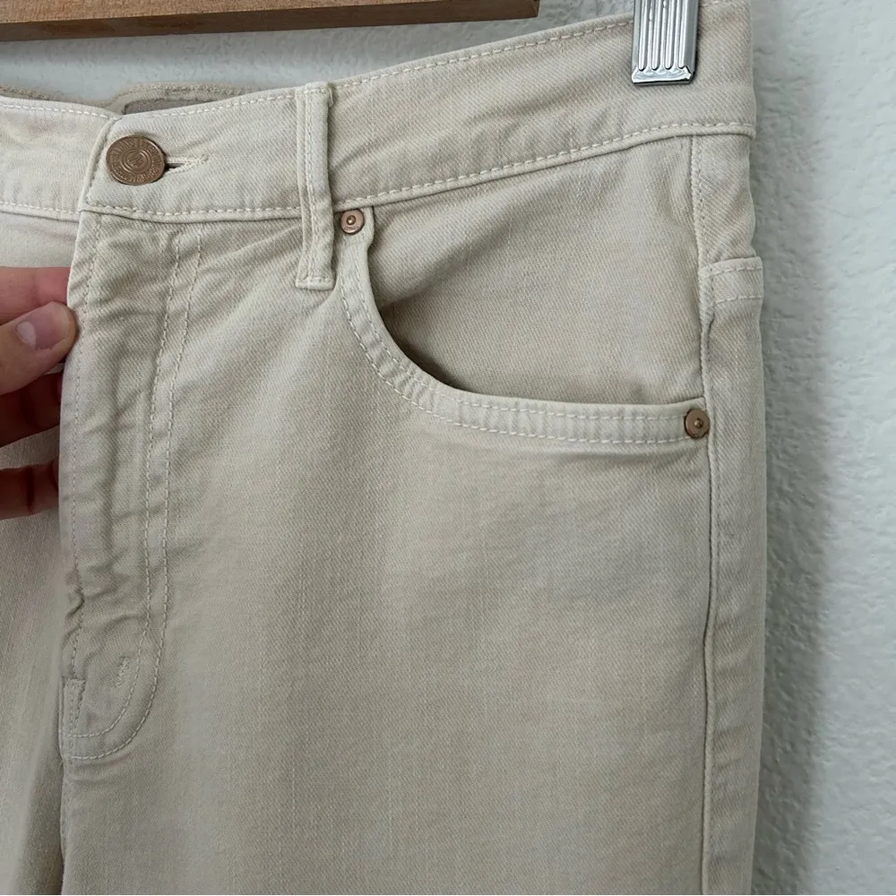 Mother The Insider Ankle Fray jeans Khaki / So Far Gone 29 - Image 6