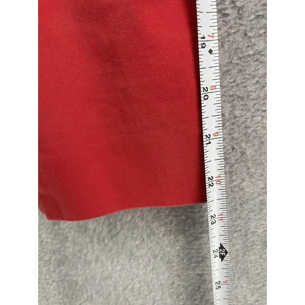 Talbots Women's Pants Solid Orange Red Size 6P Petite Signature Ankle Cotton - Image 8