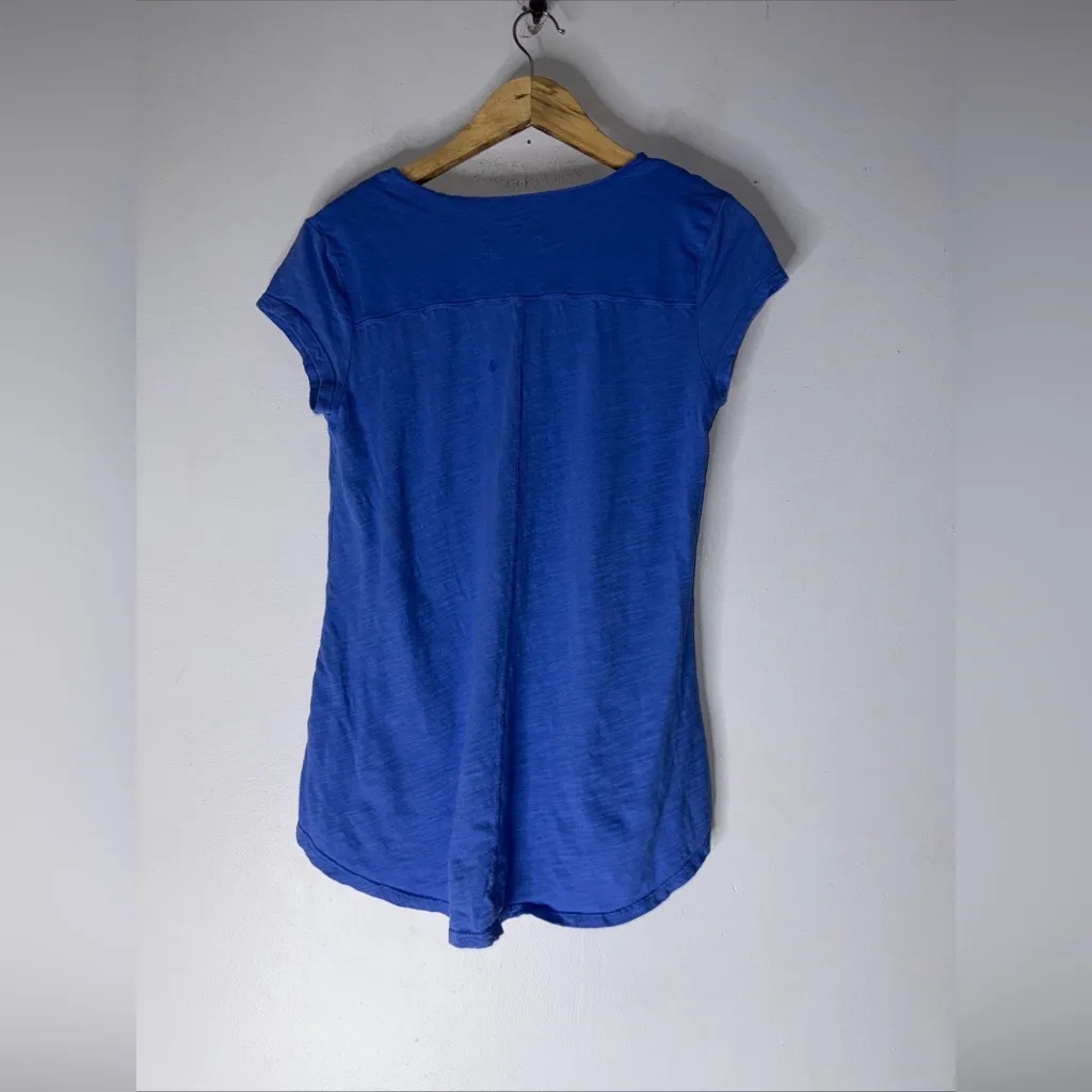 mod o doc Blue Short Sleeve‎ Tunic Top Size Small - Image 2
