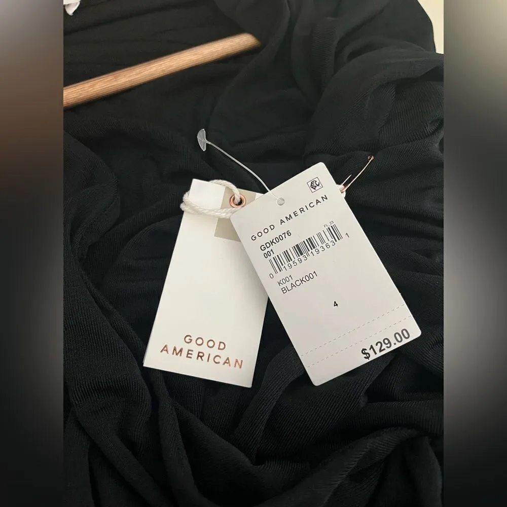 NWT Good American Crossover Dress - Size XL (4 in Good American sizes ) - Image 2