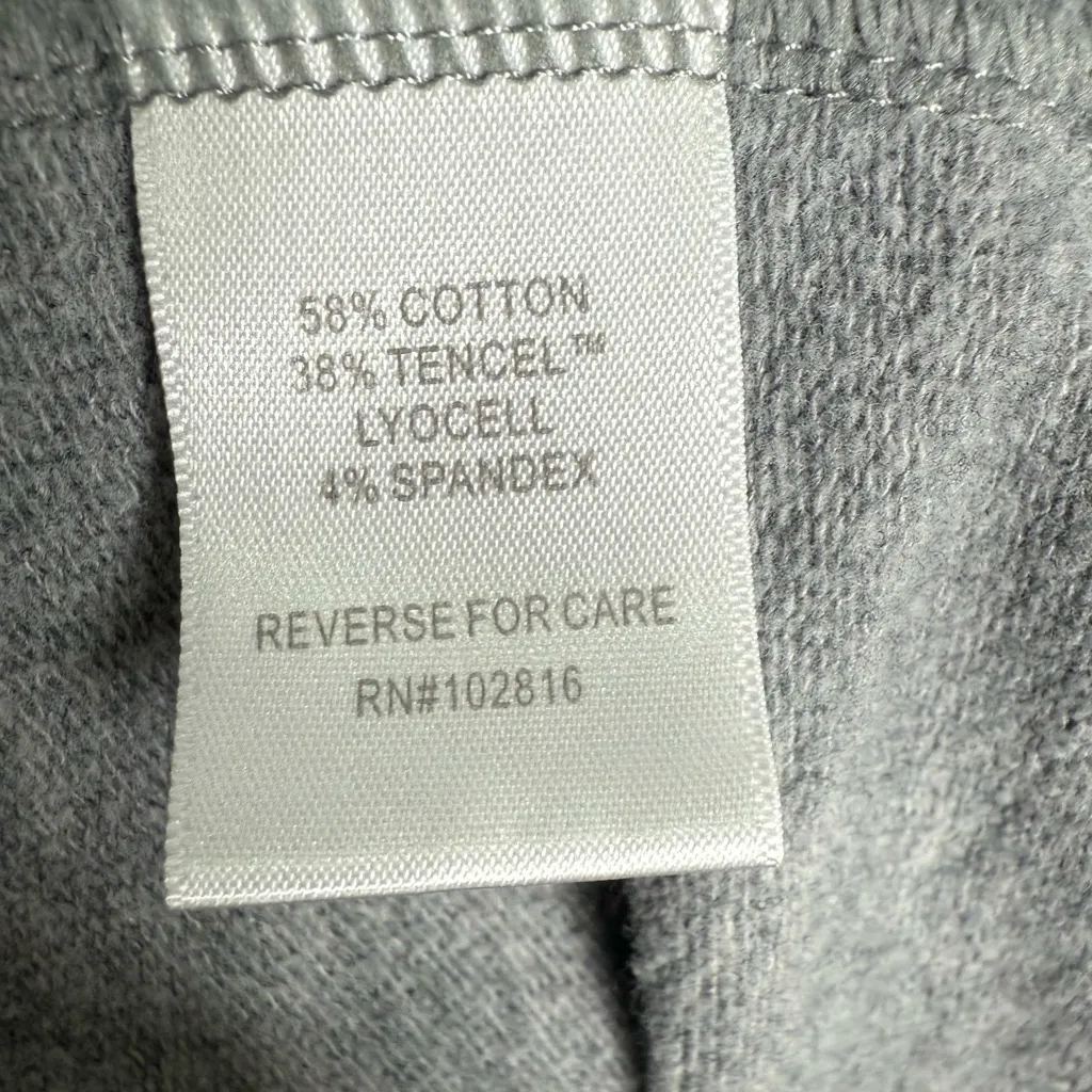 Garnet Hill Lazy Day Hooded 3/4 Sleeve Dress in Gray W1819 Sz M - Image 10