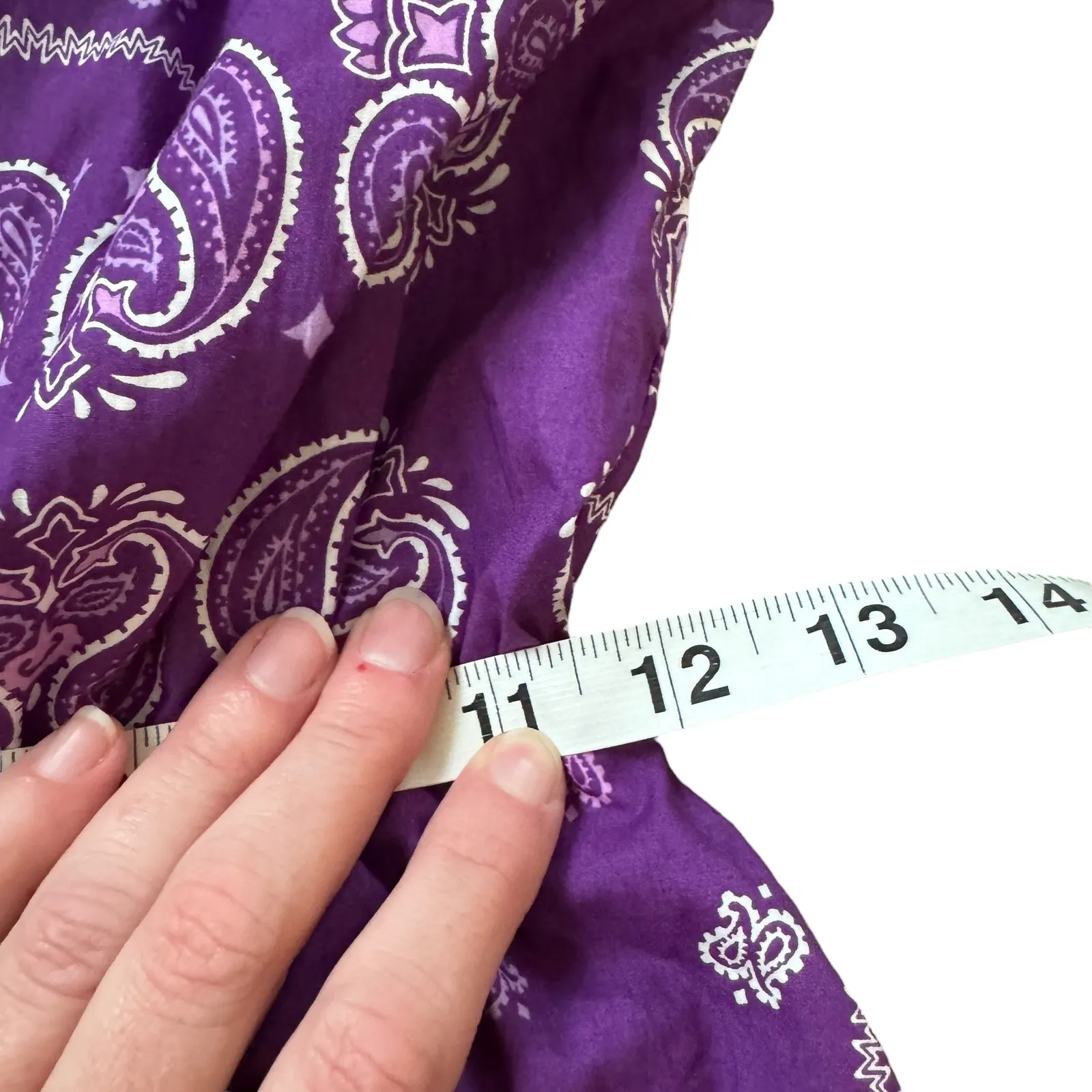 Maje Purple Paisley Mini Dress - Image 11