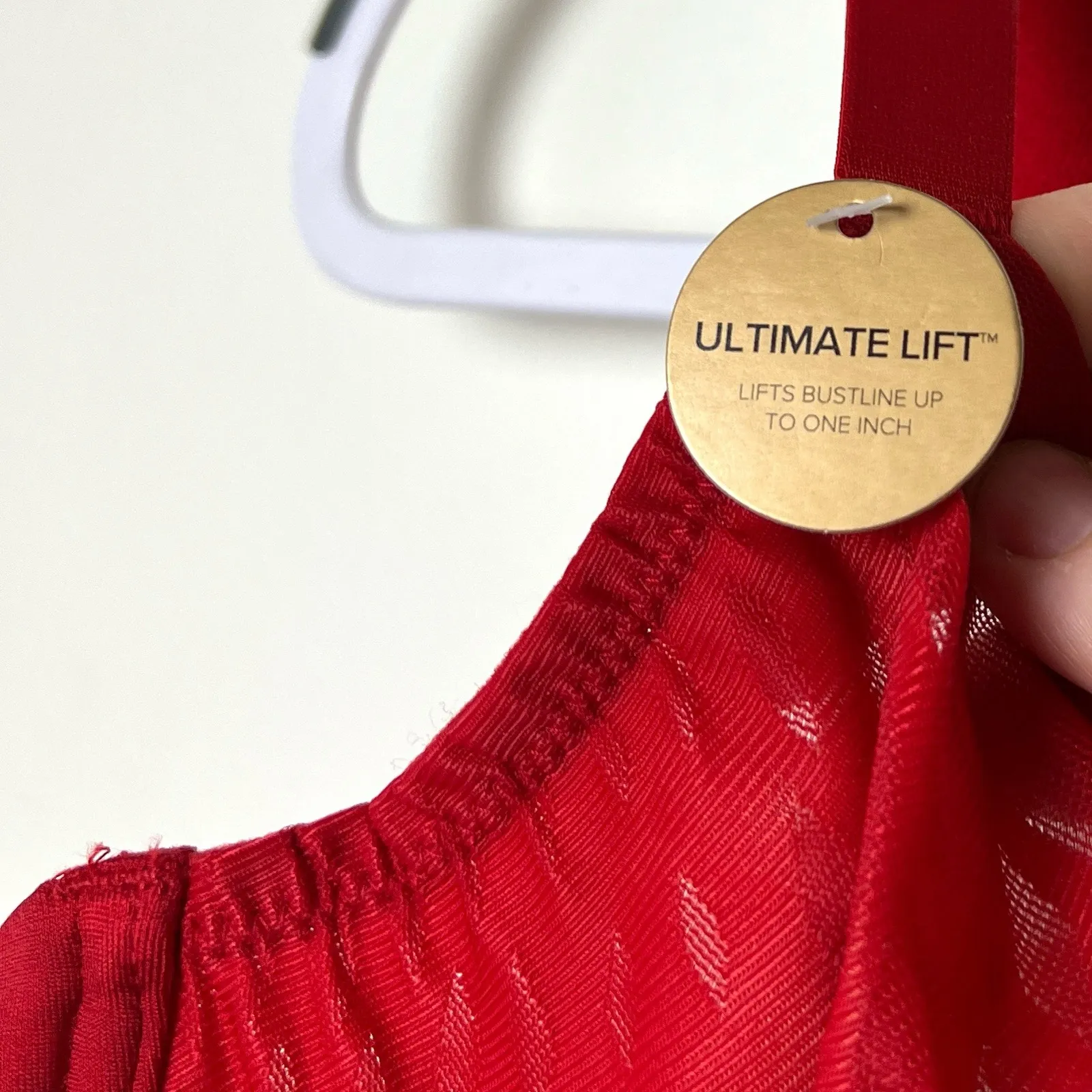 Wacoal 40C Elevated‎ Allure Underwire Bra Lift Full Coverage Red NWT - Image 3