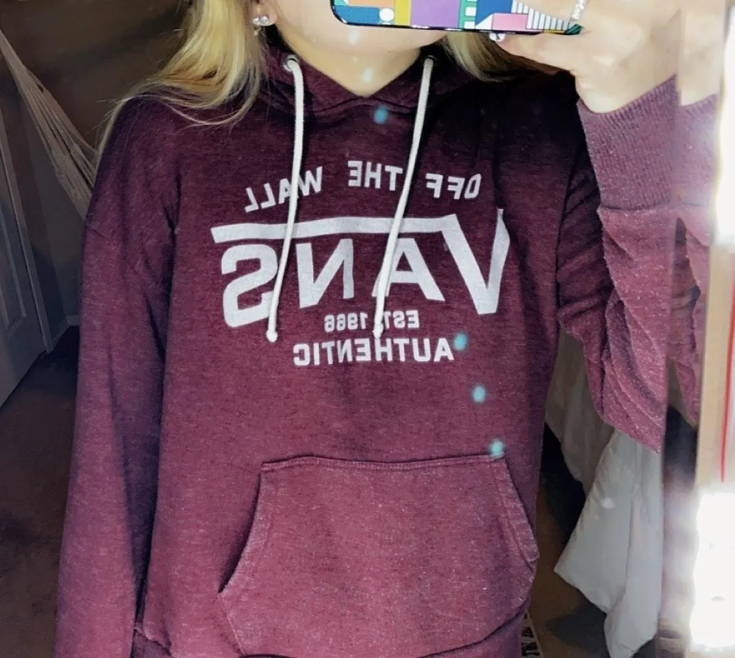 Vans Purple Hoodie - Image 2