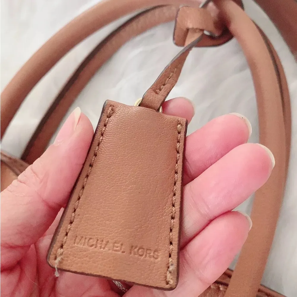 Michael Kors Hamilton Leather Brown Hand / Shoulder Bag - Image 7