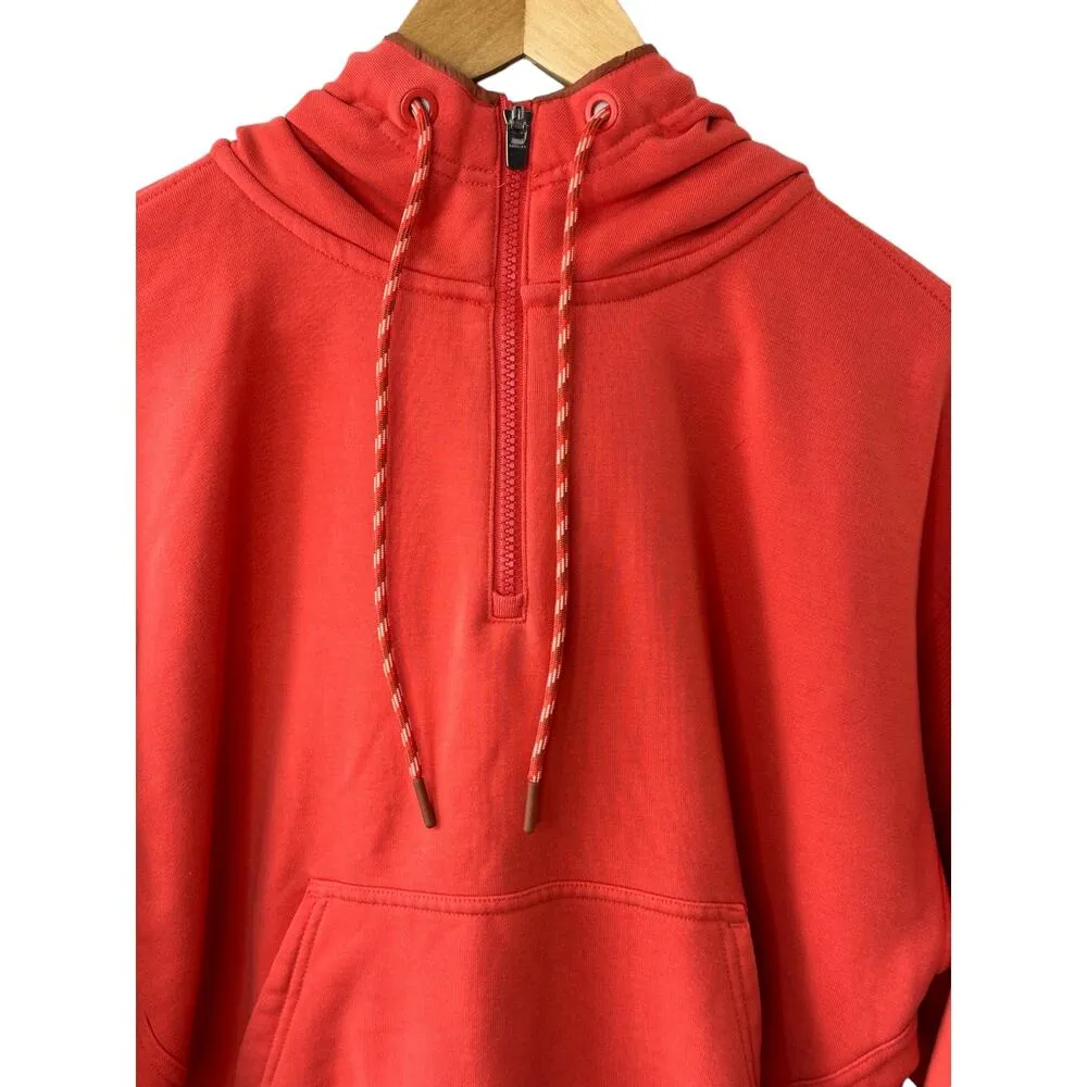 Athleta Passionfruit Coral Ascend Warm Up Hoodie Women's Size XS - Image 3