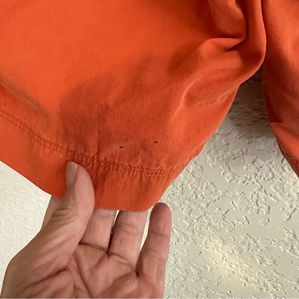 Rei Shorts‎ Womens Size 10 Orange Hiking Outdoor Cotton Nylon Blend - Image 9