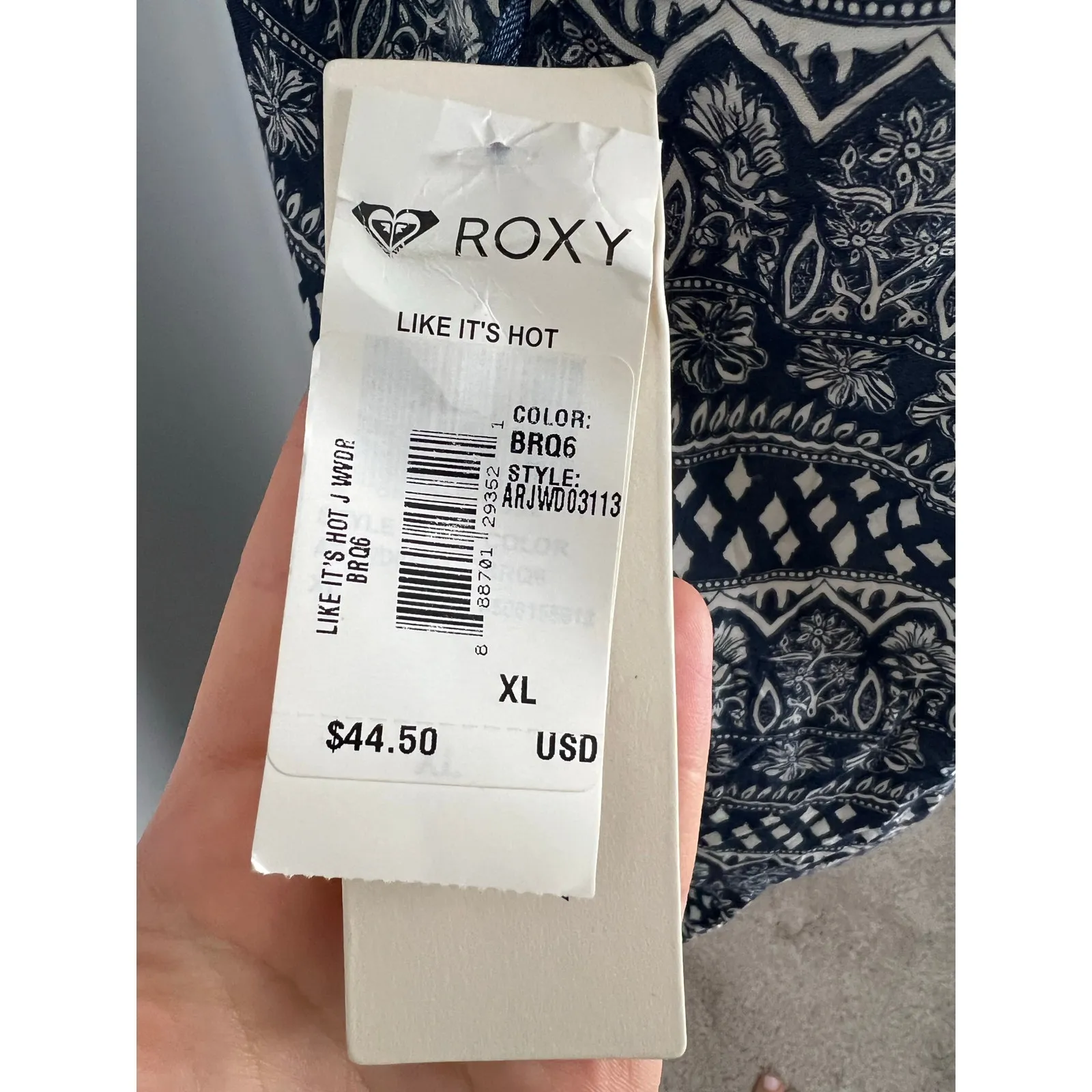 Women's Roxy Boho Patterned Racerback Sundress XL Beach Vacation - Image 7