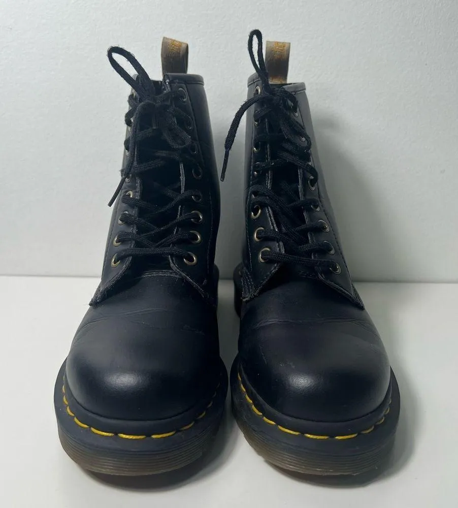 Dr. Martens 1460 The Originals Smooth Leather Lace Up Ankle Boots - Image 2