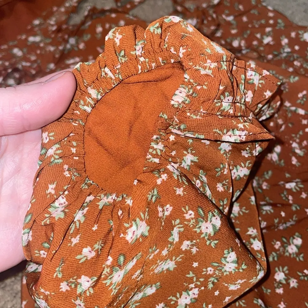 Storia  rust colored jumpsuit - Image 3