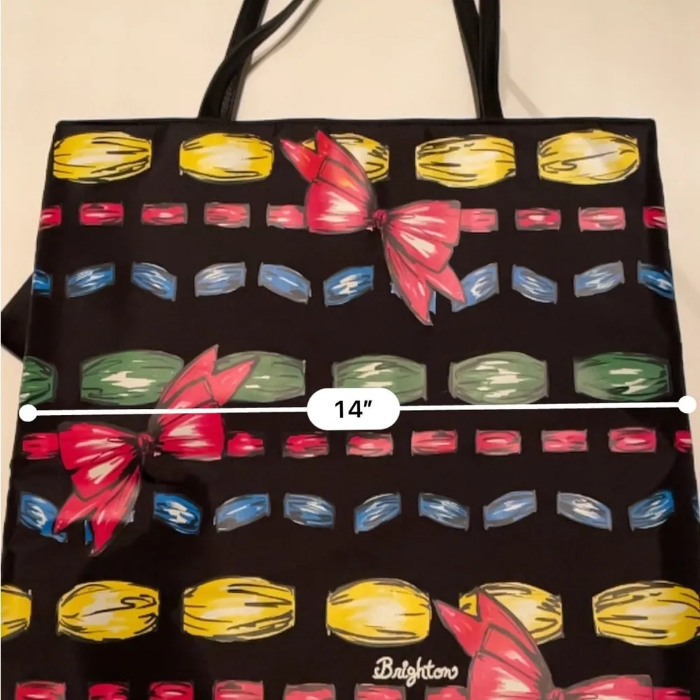 Brighton “ Take a Beau” Big Satin Bow Tote - Image 4