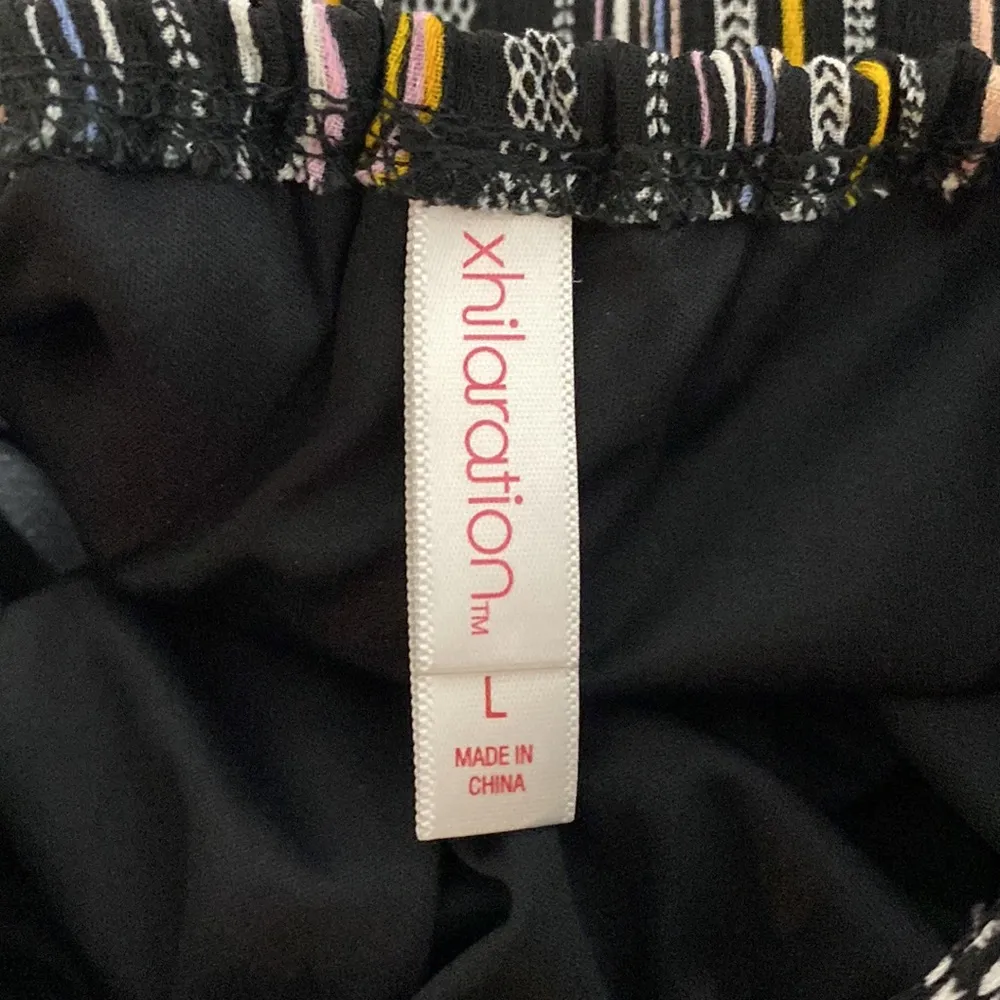 XHILARATION long striped dress open back - Image 6