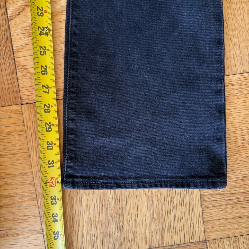 Levi's  Ribcage Boot Jean, Black, Size 25 - Image 12