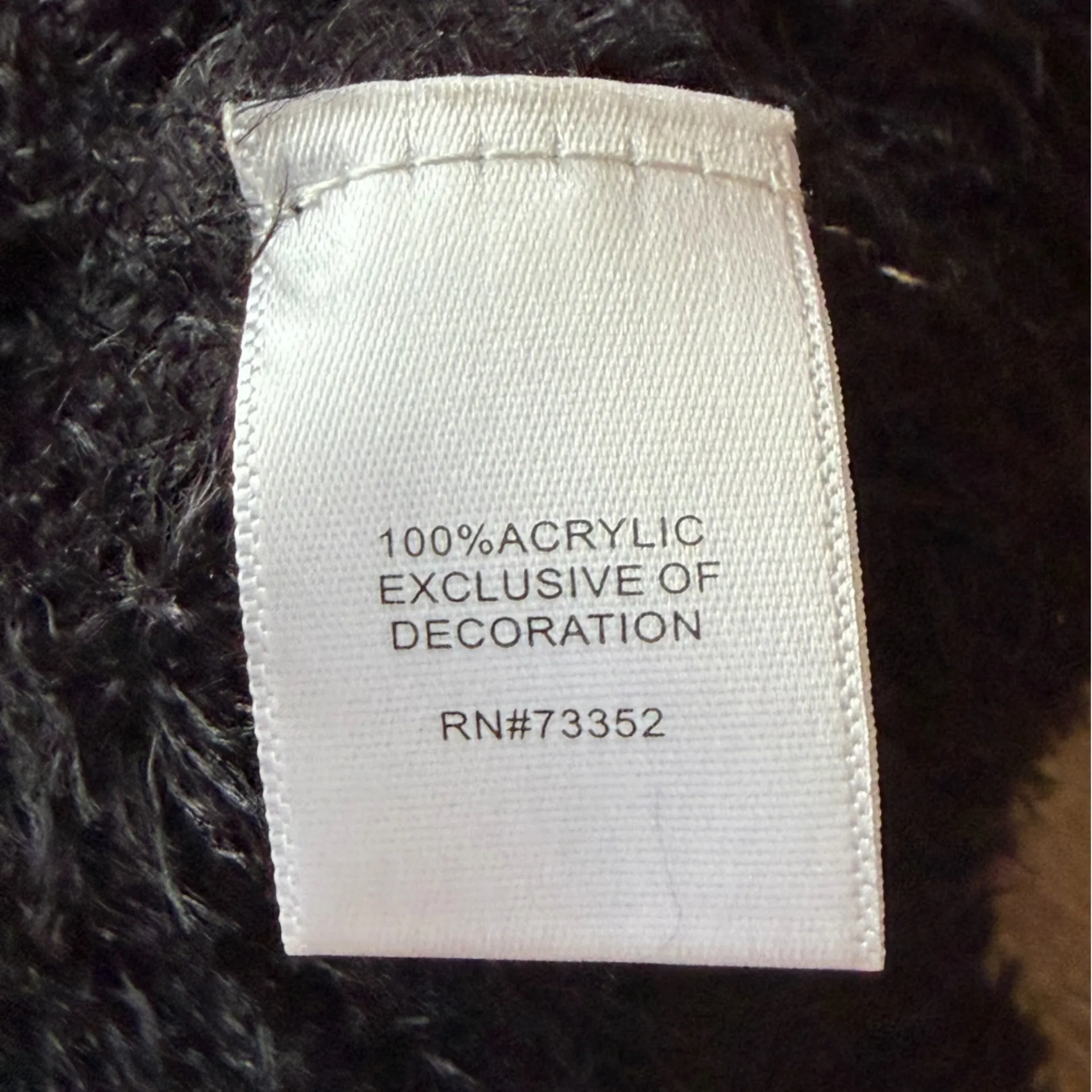 Black Christmas tree fuzzy sequin ugly sweater size medium - Image 5