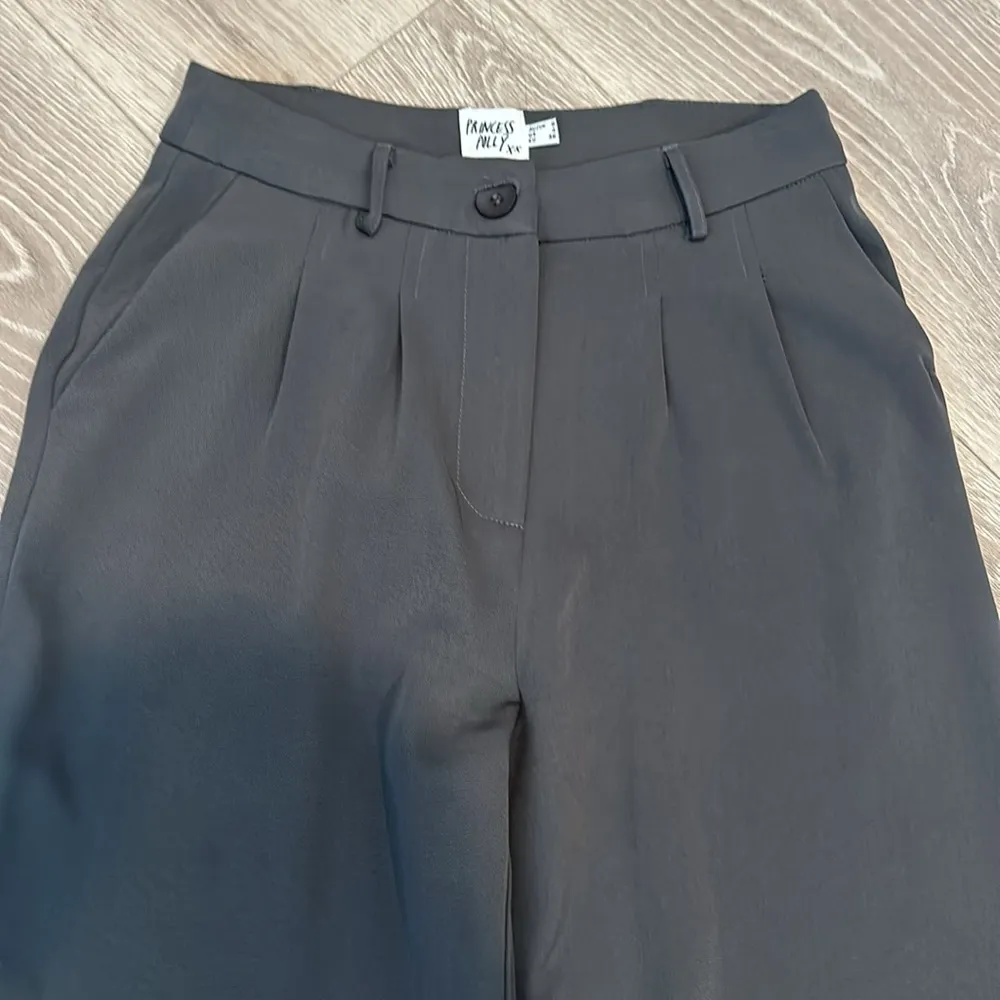 ARCHIE LOW RISE PANTS SLATE Gray pants slacks trousers size 4 - Image 5