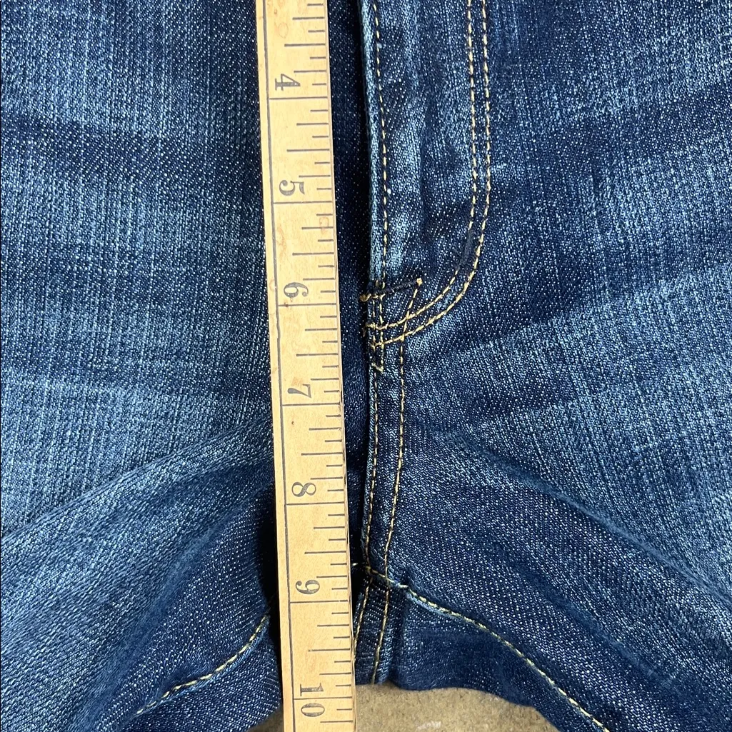 Express Dark Blue Eva Fit and Flare trouser Jeans
Size: 10s (See measurement) - Image 6