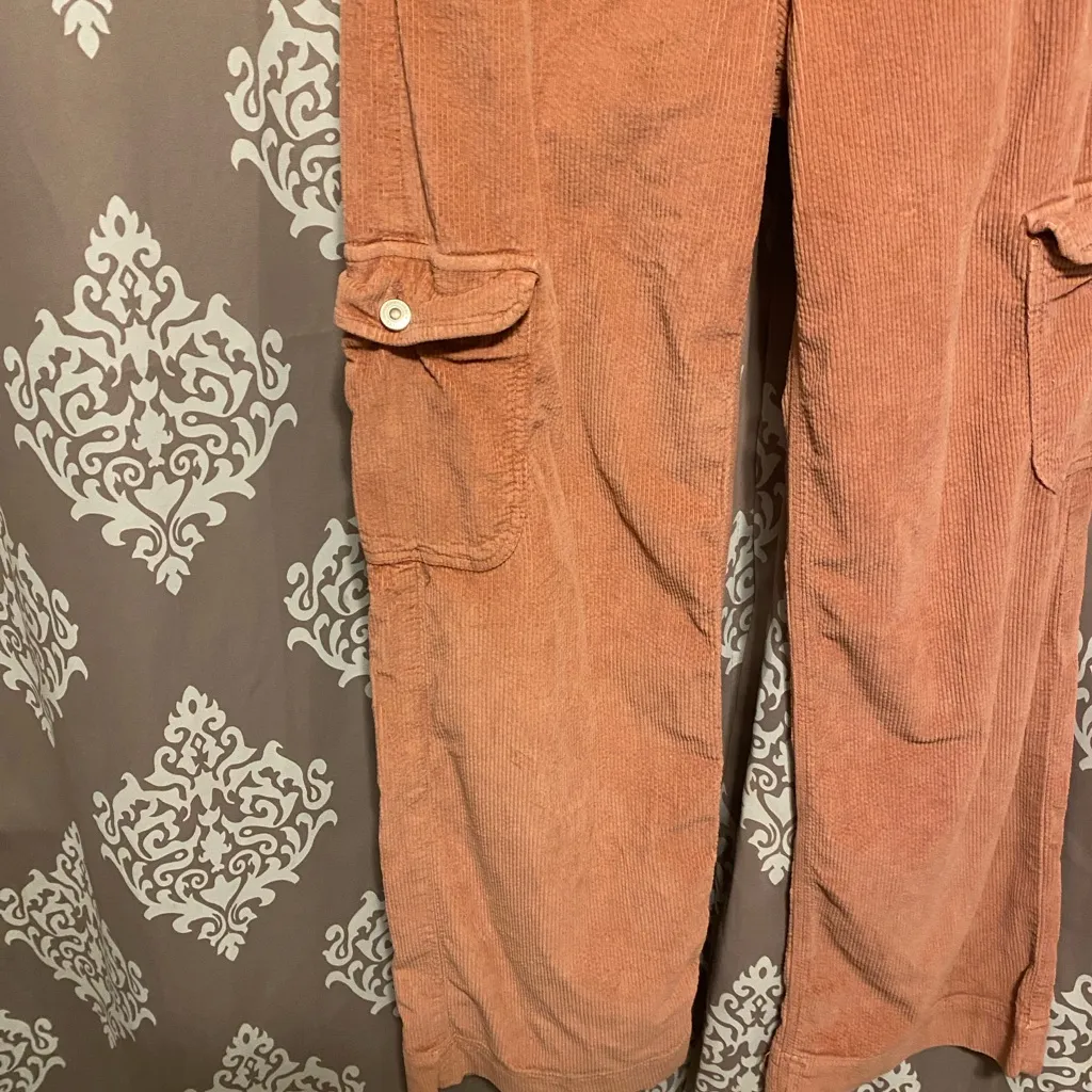 American Eagle Outfitters Corduroy Jacket in Rust - Image 3