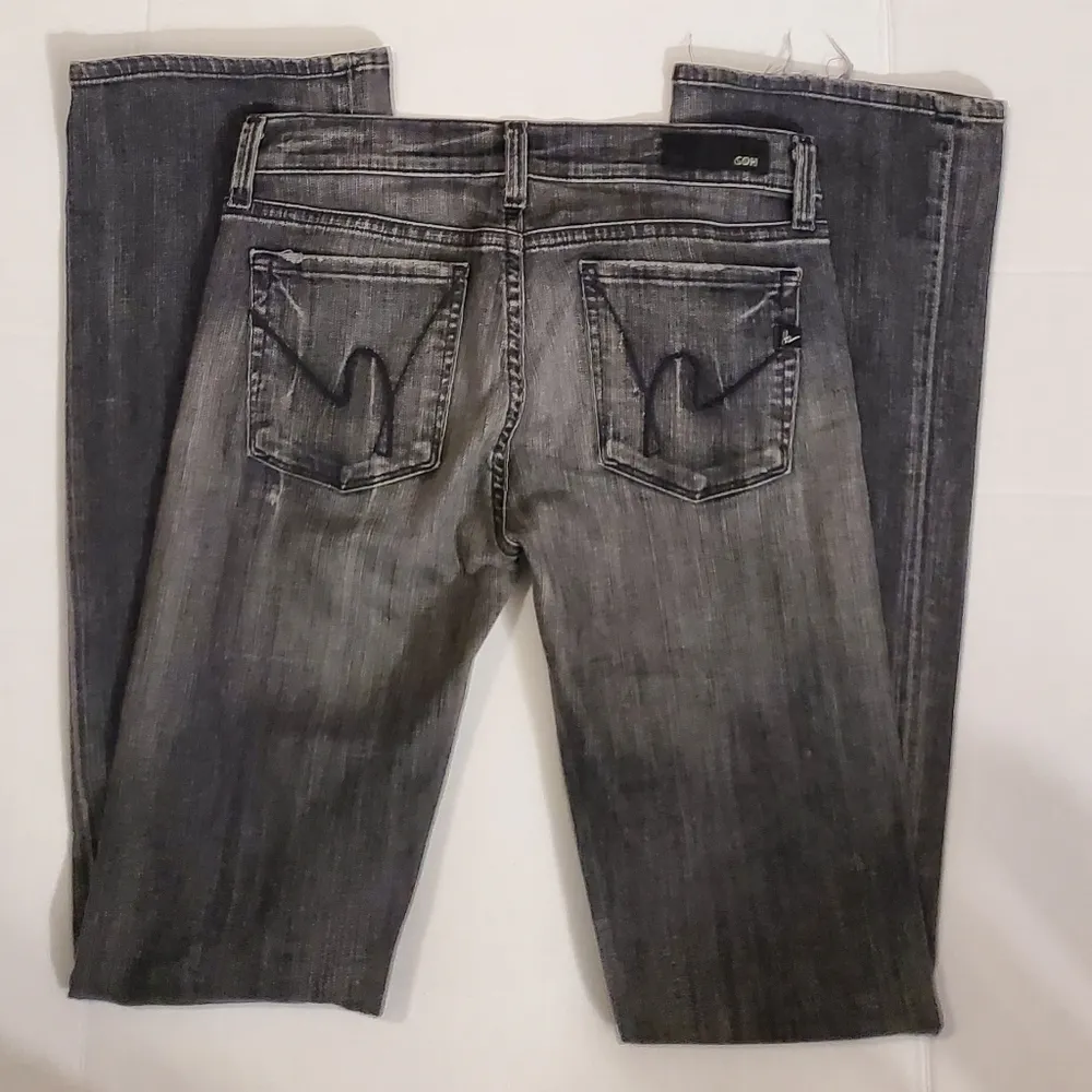 🔥SALE🔥Citizens Of Humanity Faded Black Kelly Bootcut Jeans 27 - Image 5