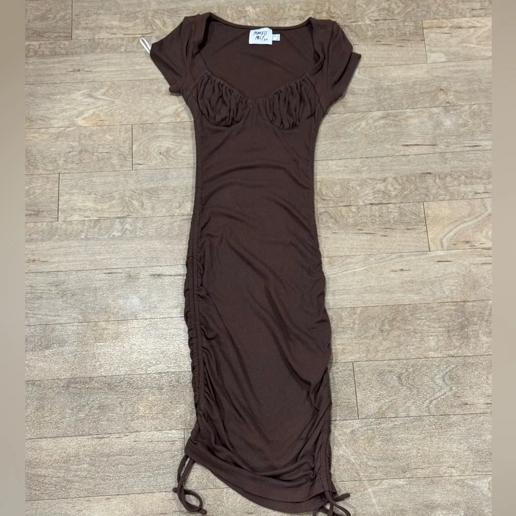 Princess Polly Brown Dress - Image 2