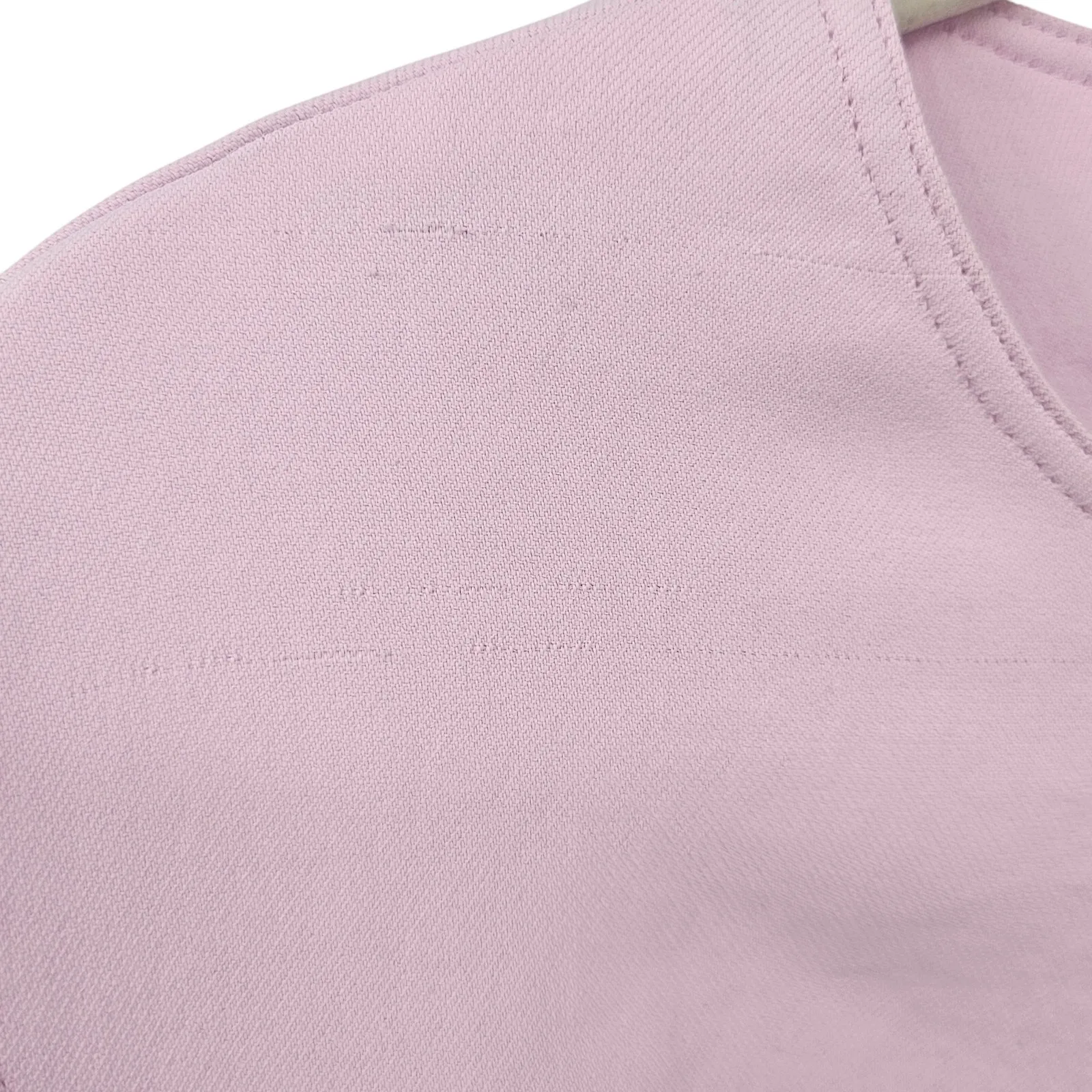 TIBI Lace-Up Crepe Midi Dress‎ Purple Lilac Size 8 - Image 10