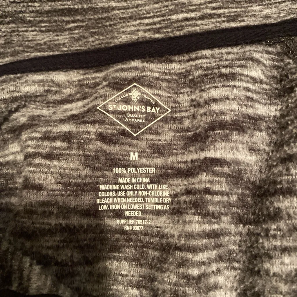 St. John’s Bay Long Sleeve Quarter Zip Pullover - Image 3