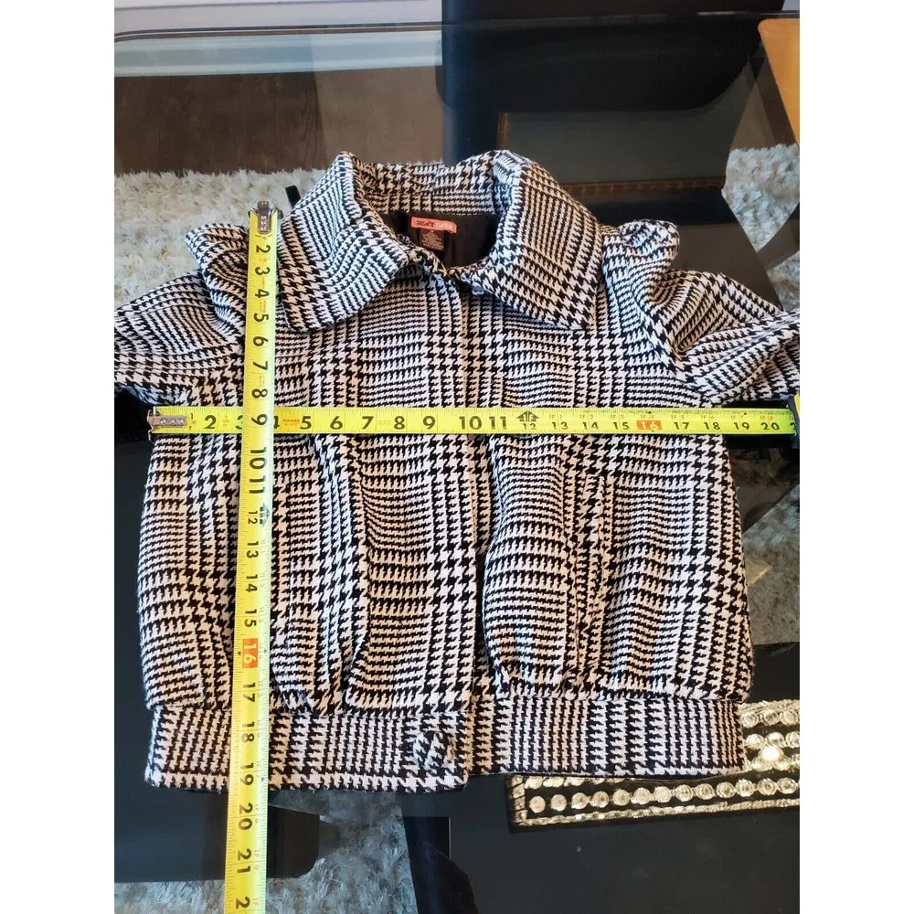 Max Rave Women's White & Black Polyester Long Sleeve Casual Jacket Size Medium - Image 11