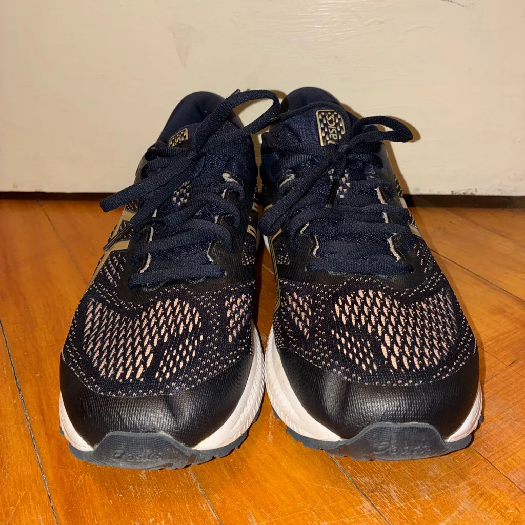 Asics Gel-Kayano 26 Lace-Up Blue FlyteFoam Women 10 Running Gym Workout Shoes - Image 2