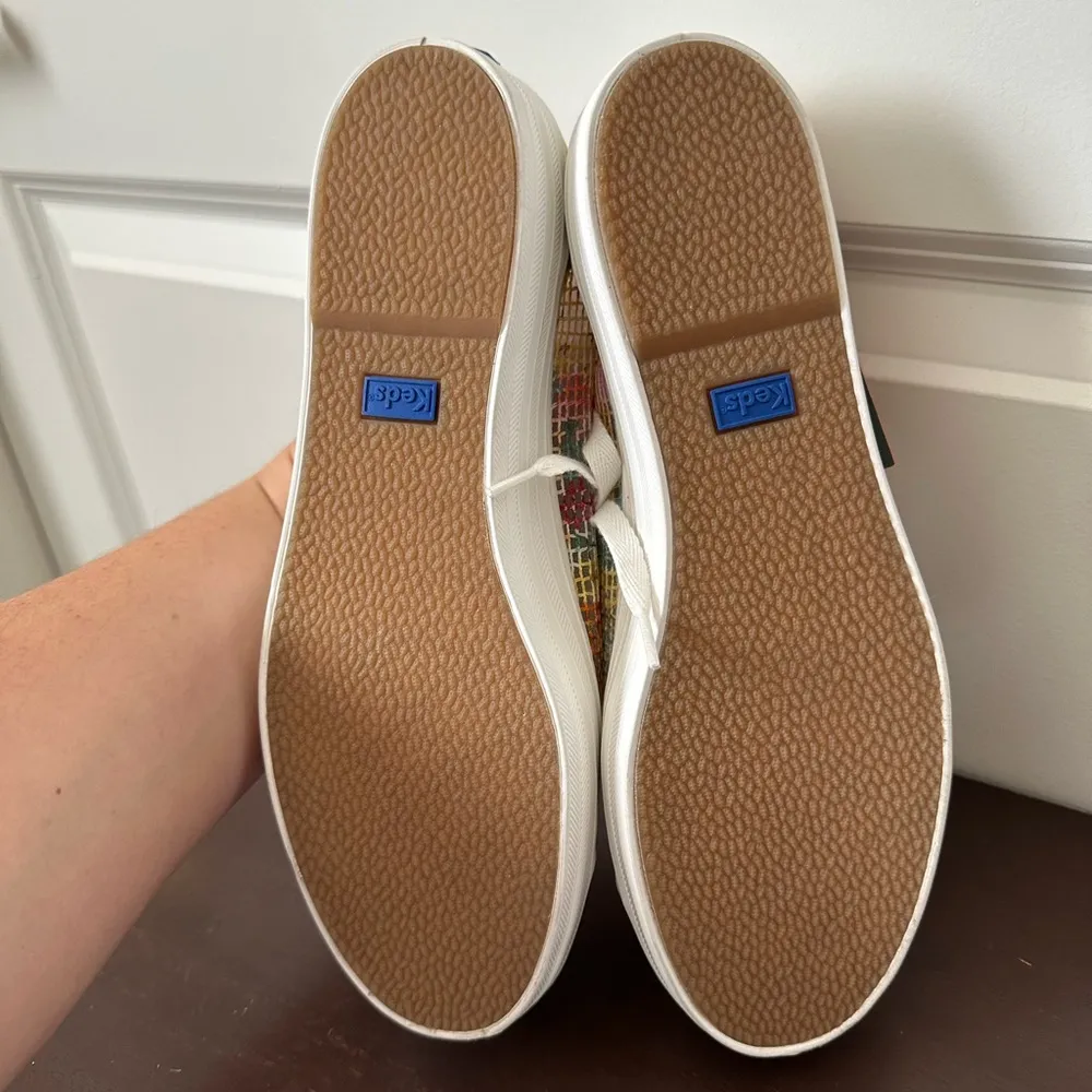 Keds Rifle Paper Co. Triple Kick Mesh Margaux Lace Up Size 8 New - Image 9