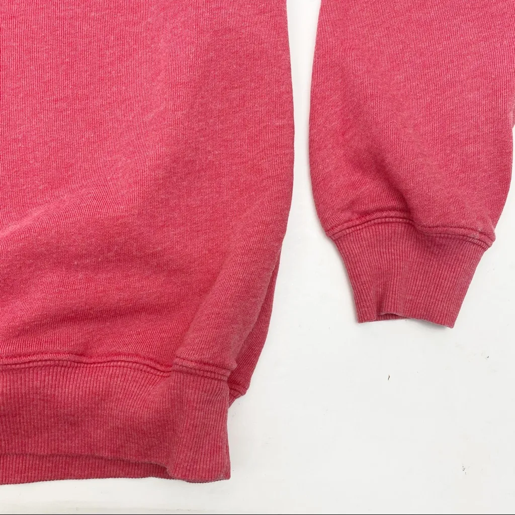 Wildfox Rose Sil Vous Plait Sweatshirt Jumper: Red - Image 9