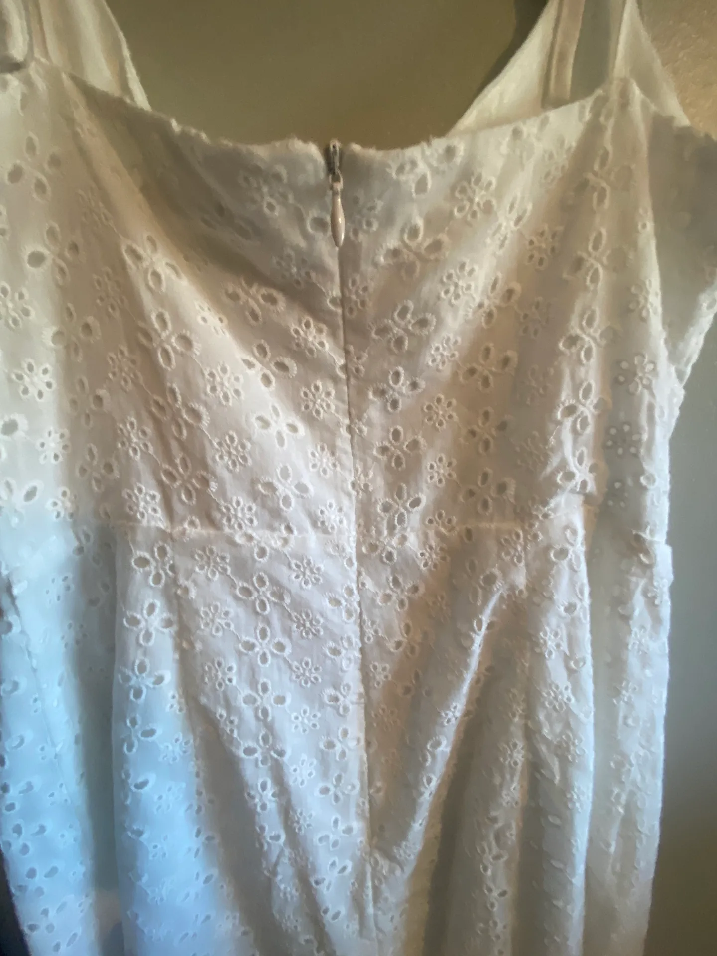 Cloud Ten White Eyelet Romper - Image 7