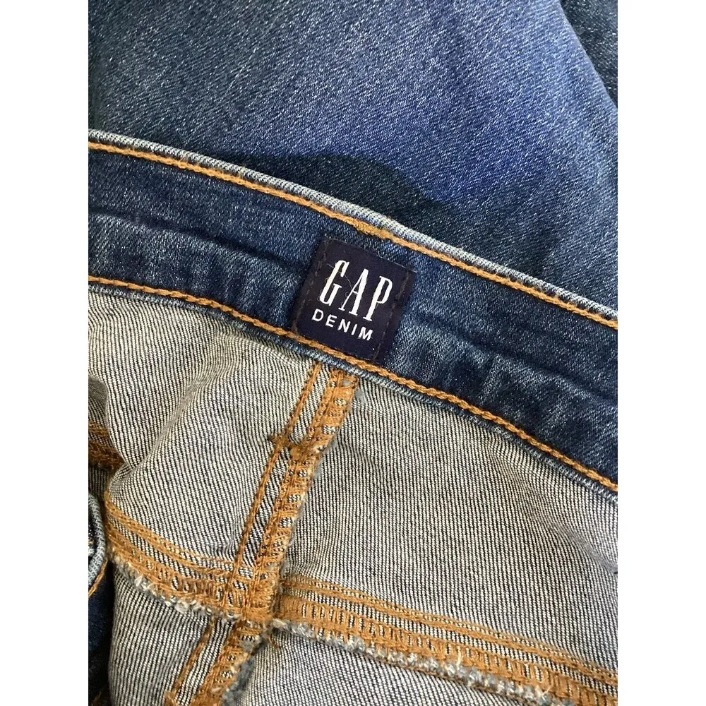 Gap 1969 True Skinny Medium Wash Jeans Stretch 29 - Image 3