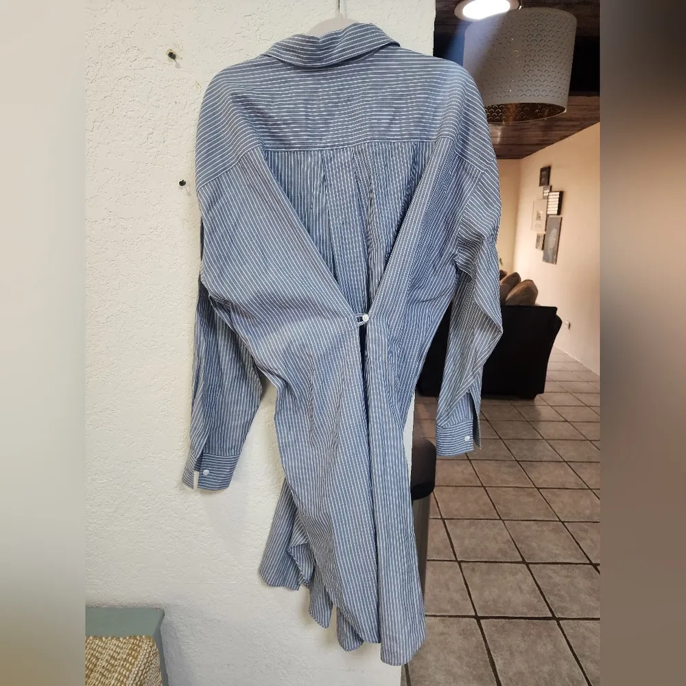 Isabel Marant Étoile Seen Striped Cotton Shirt Dress size 36 - Image 9