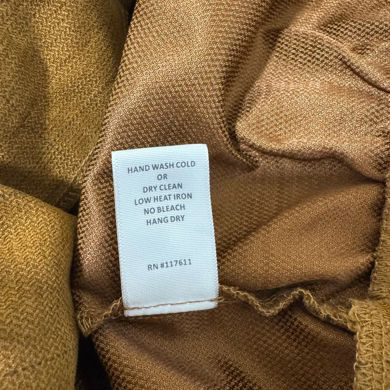 Have Los Angelas Brown Plaid Paperbag Belted High Waist Shorts Size Medium - Image 5